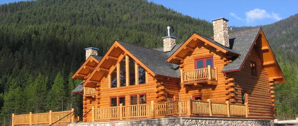 Bull Lake hunting cabin