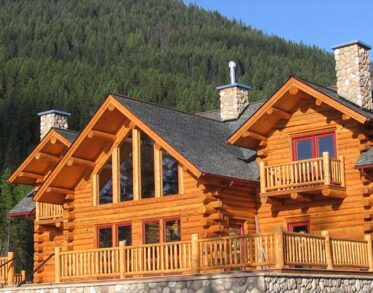 Bull Lake hunting cabin