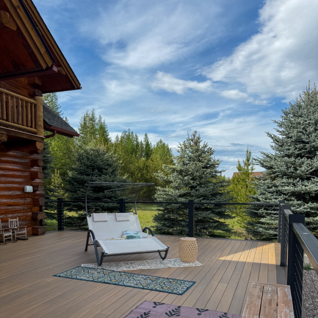 relaxing cabin vacation Montana