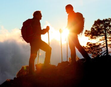 hikers cabin in montana