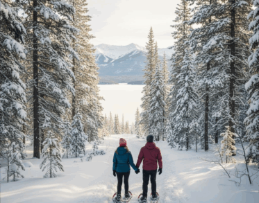 Romantic Winter Cabin