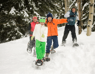 Family Winter Cabin Vacation