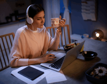 Remote Work from Cabin