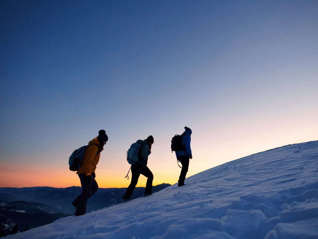 Montana Winter Activities Bull Lake