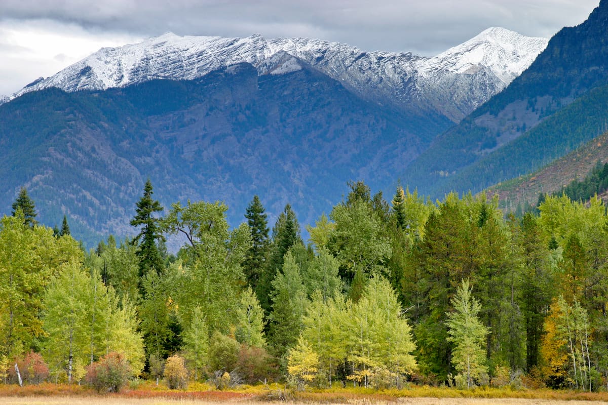 Cabinet Mountains Wilderness rentals — Northwest Montana alpine cirque and backcountry terrain near Bull Lake basecamp